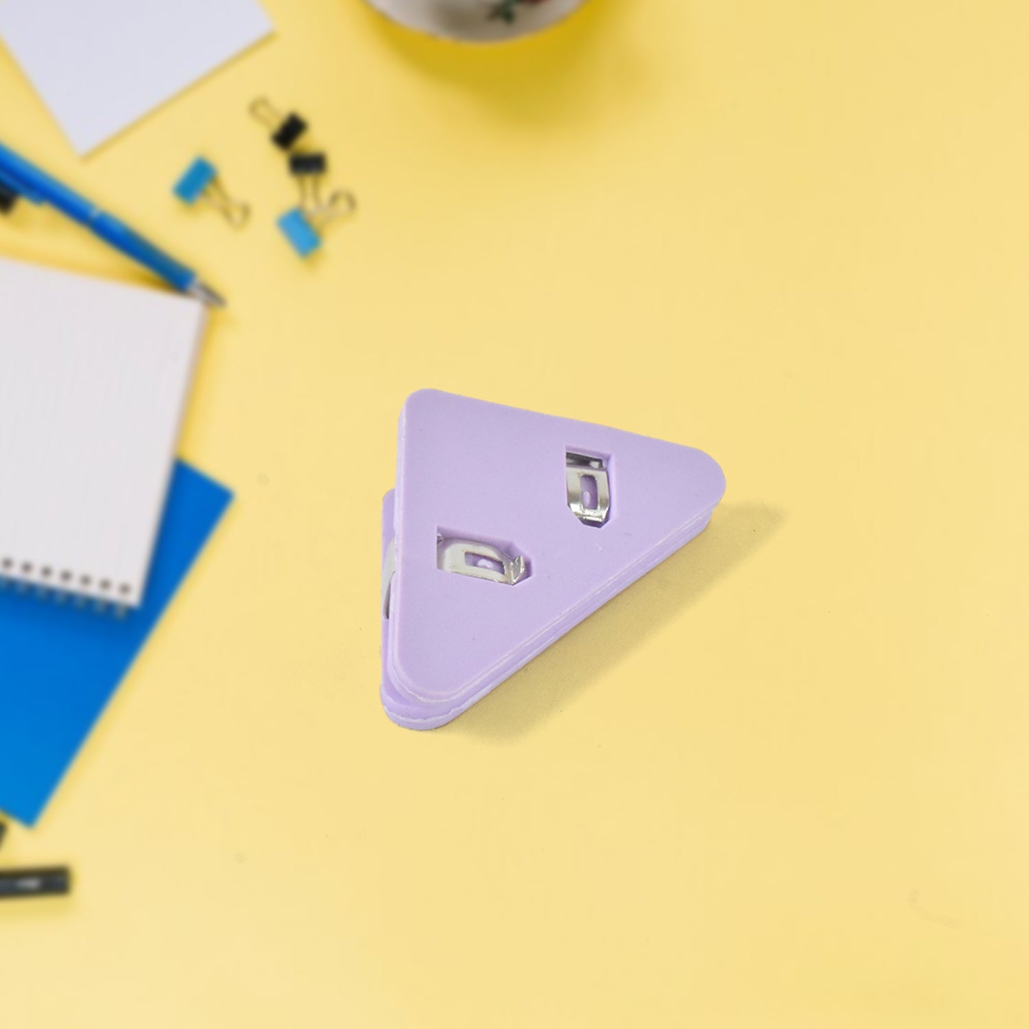 Triangle Paper Clips | Small Corner Clips for Paper, Document Clip (1 pc) Triangle Paper Clips | Small Corner Clips for Paper, Document Clip (1 pc)